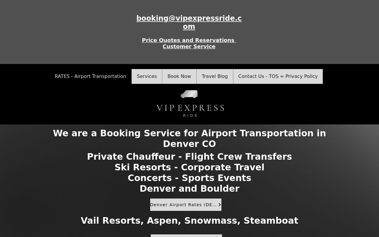 VIP Express Ride and Vail Rides Image