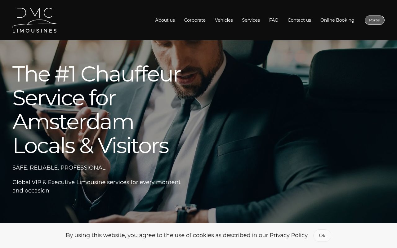 DMC Limousines Amsterdam | Global VIP & Executive transportation Image