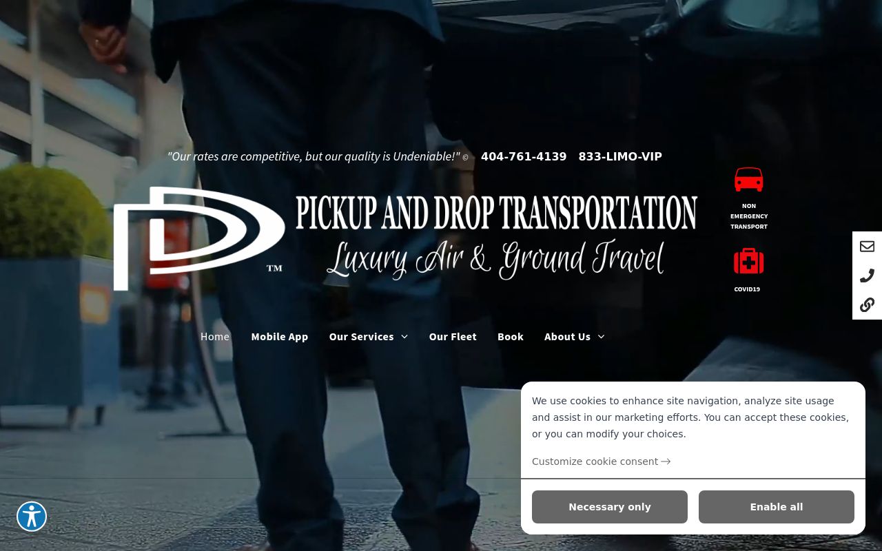 Pickup and Drop Transportation Image