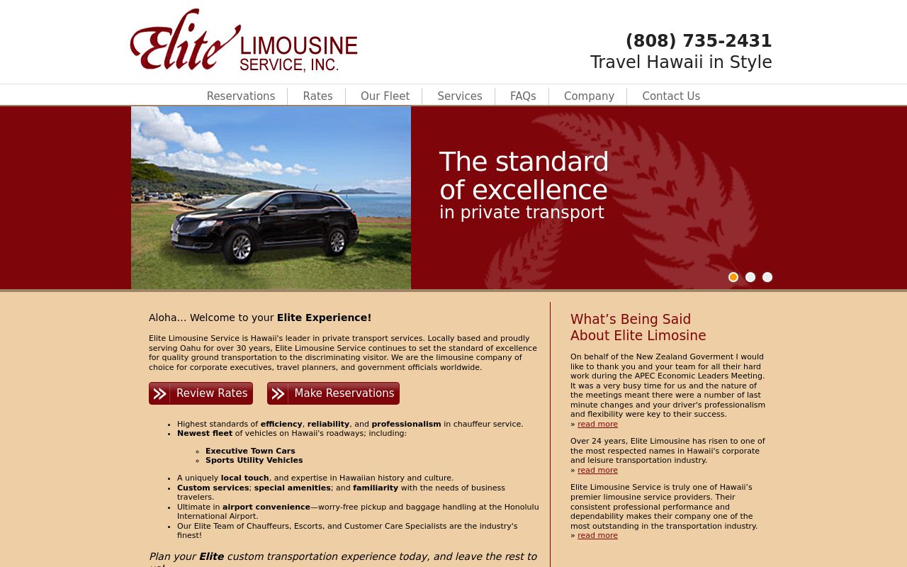 Elite Limousine Service, Inc. Image