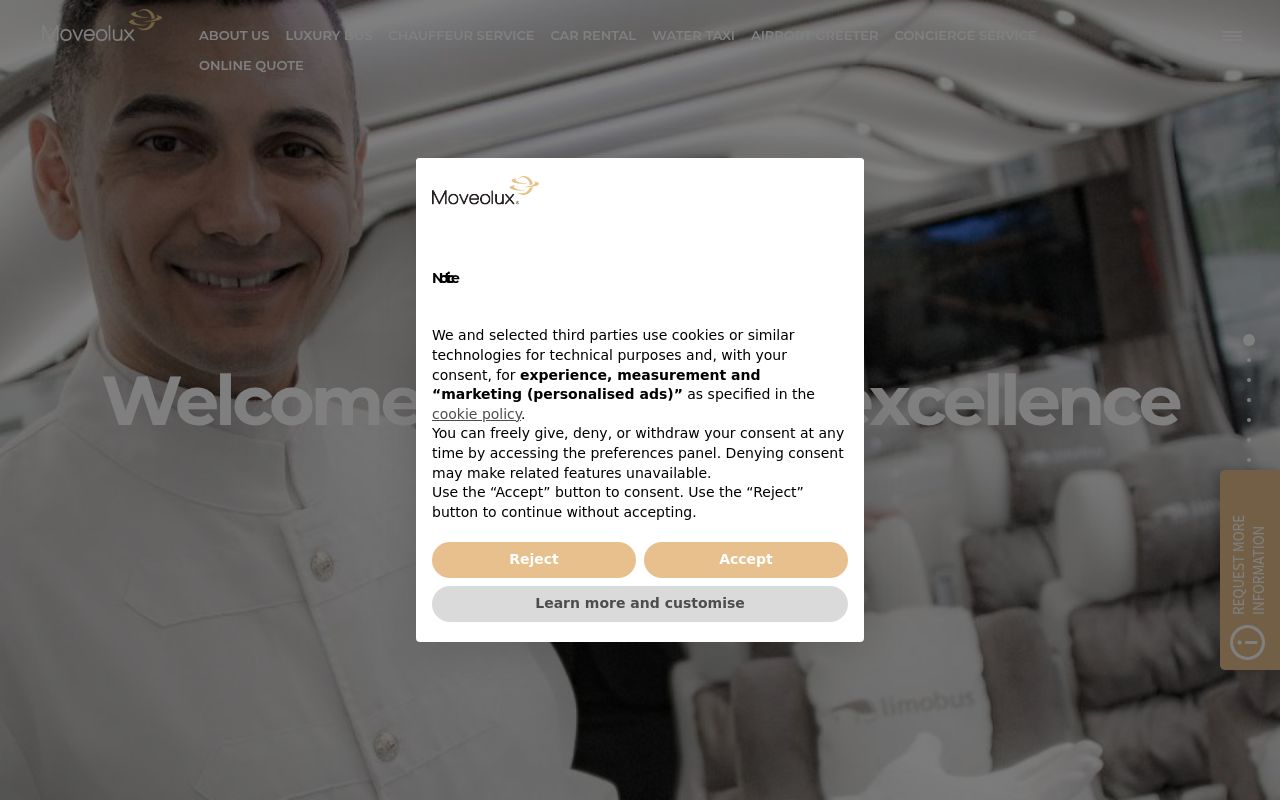 Euronoleggi-Moveolux Worldwide Chauffeur Service Image