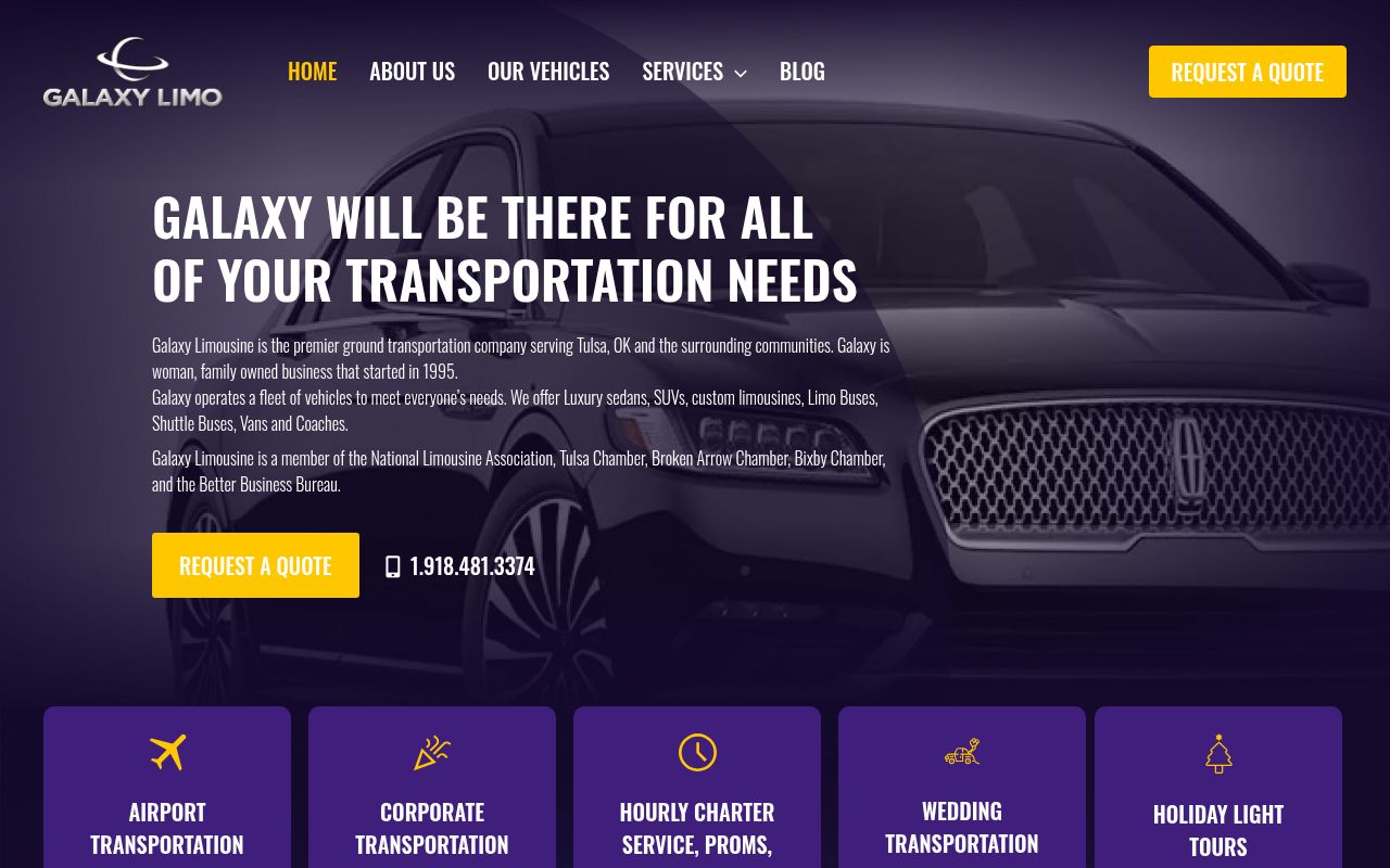 Galaxy Limousine & Executive Charter, Inc. Image