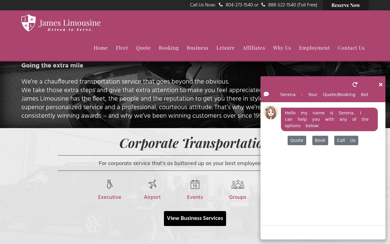 James Limousine Service, Inc. Image