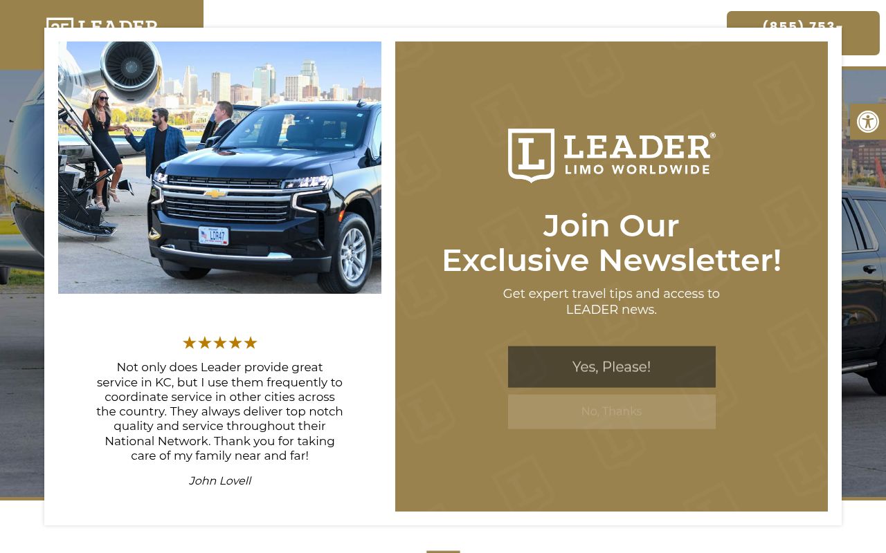 LEADER Chauffeured Services Image