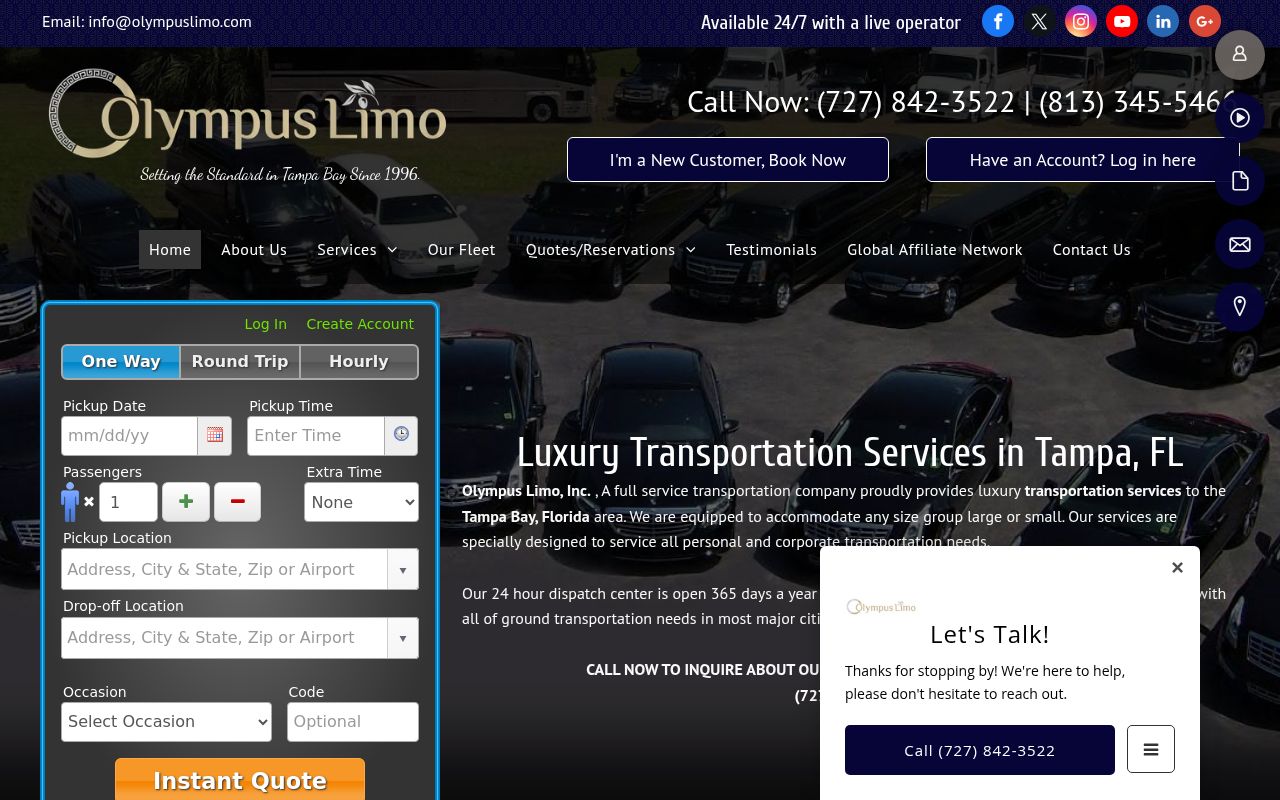 Olympus Limo, Inc. Image