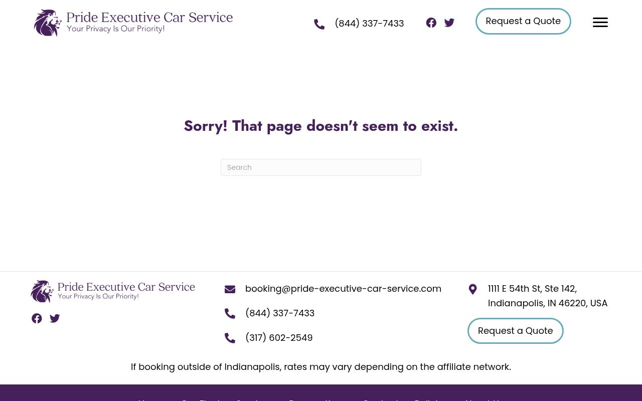Pride Executive Car Service LLC Image