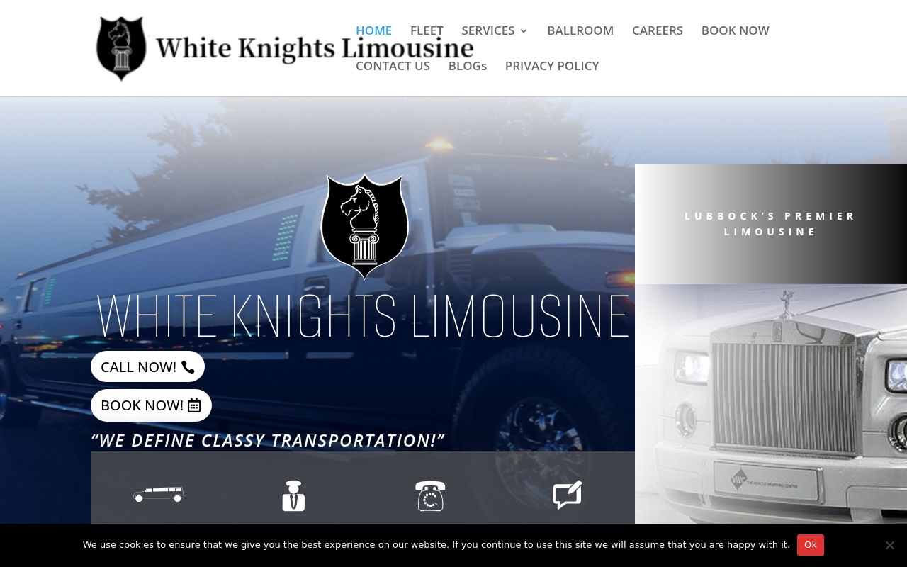 White Knights Limousine & Chauffeured Transportation Image