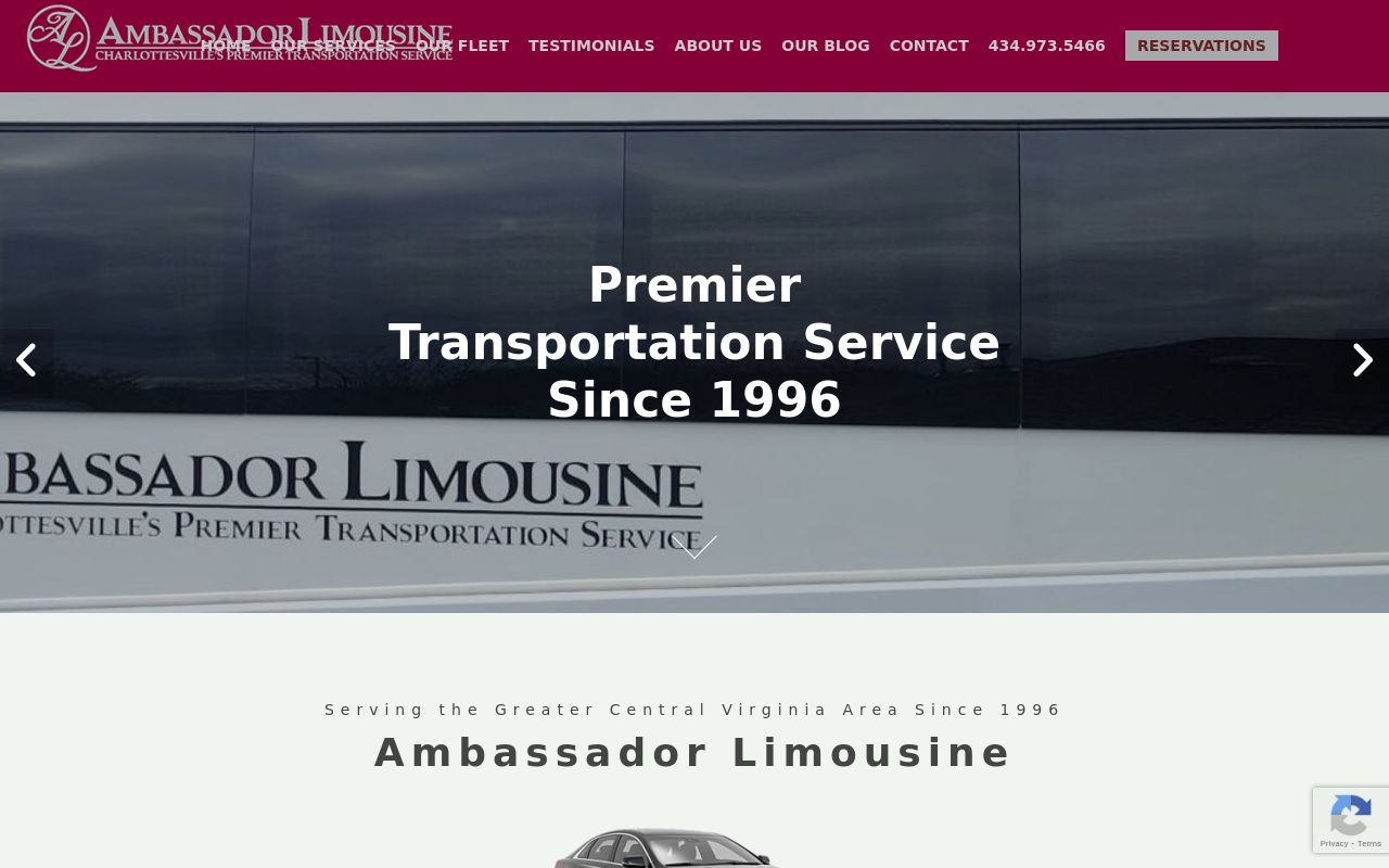 Ambassador Limousine Image