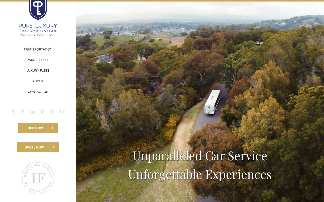 Pure Luxury Transportation Image