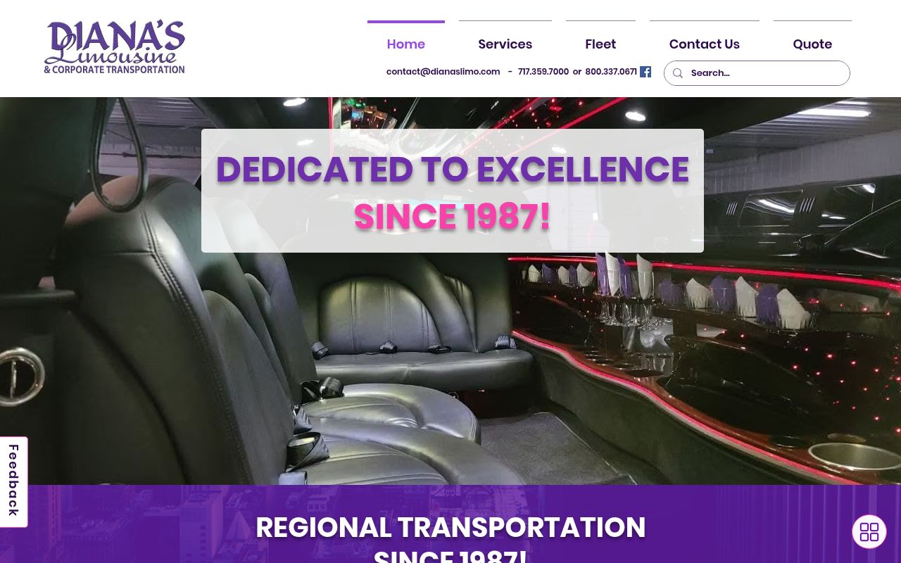 Dianas Limousine Co. Image