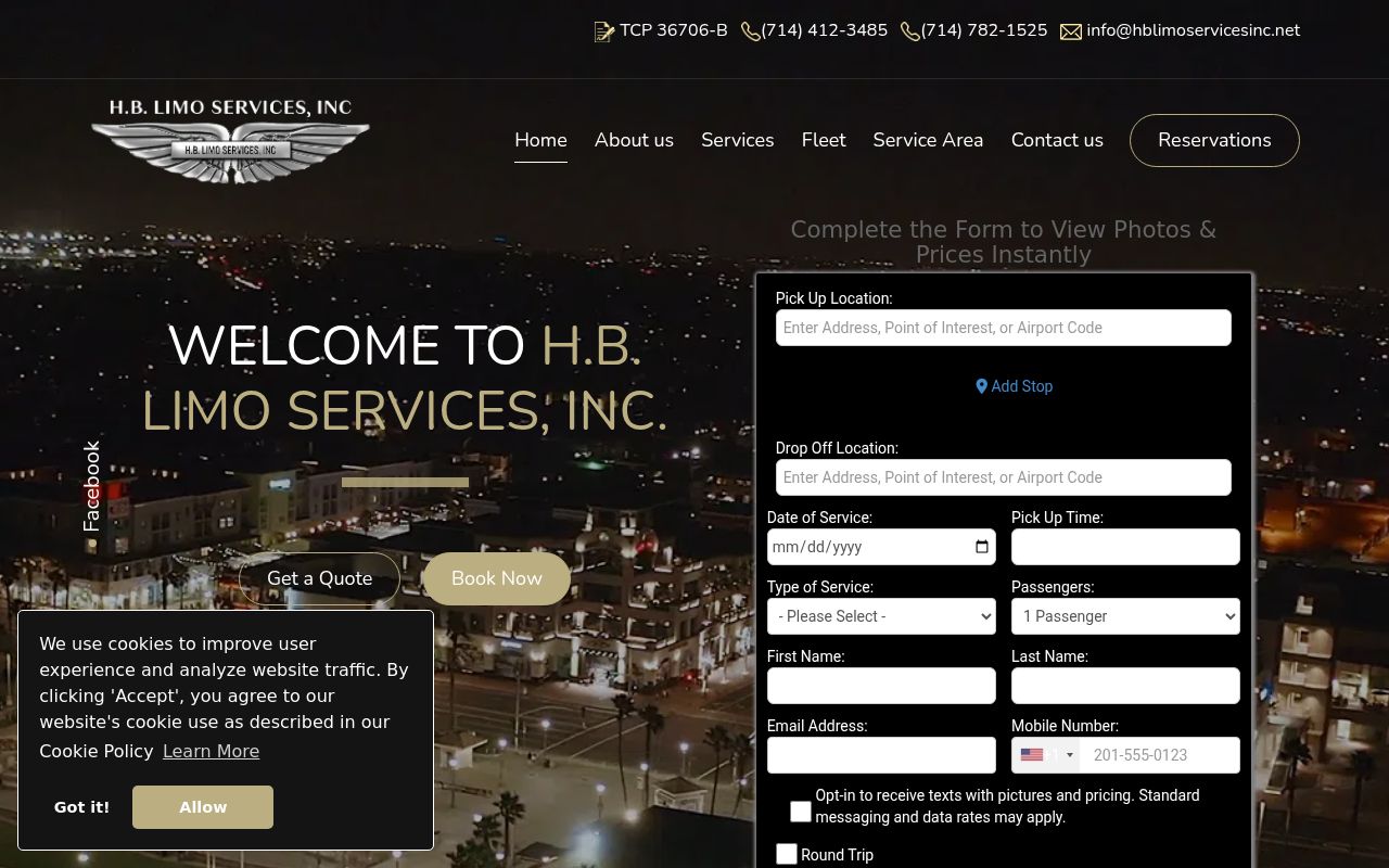 H.B. Limo Services, Inc. Image