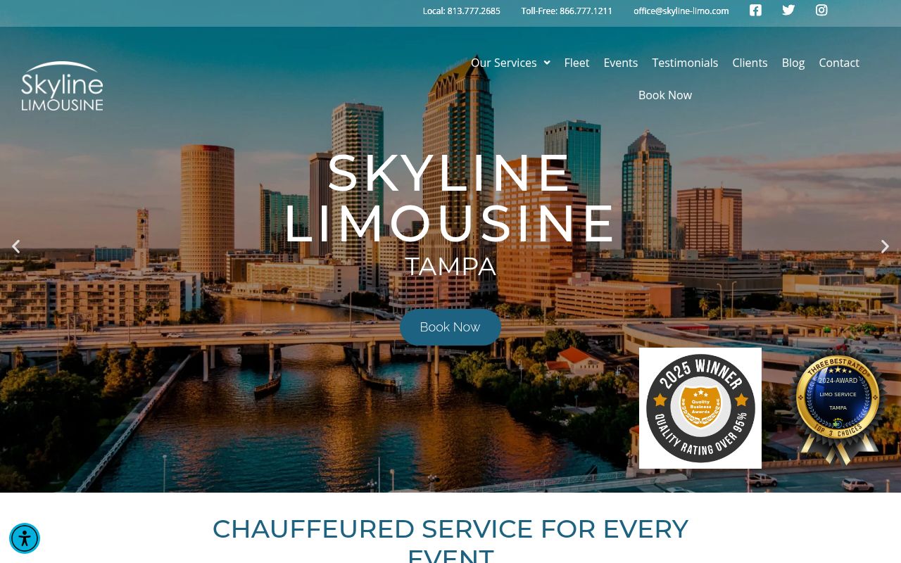 Skyline Limousine Tampa Image