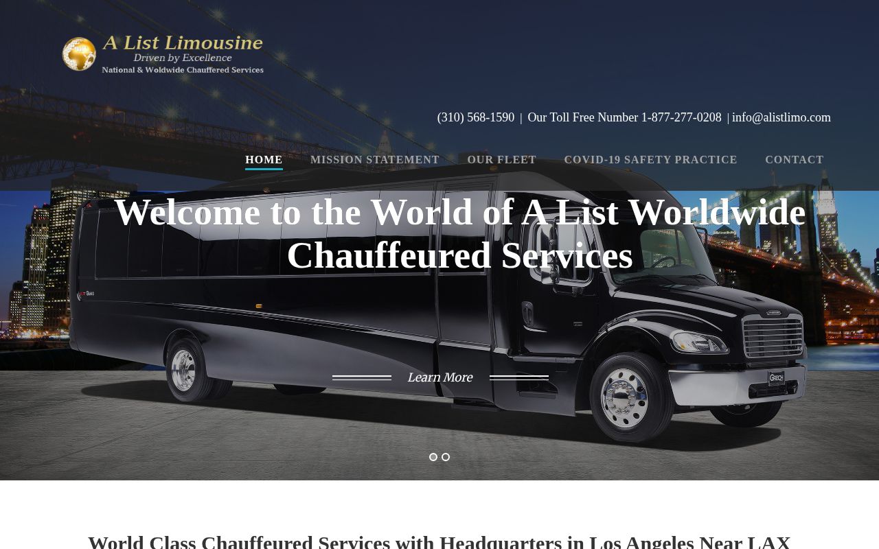 A List Worldwide Transportation Services Image