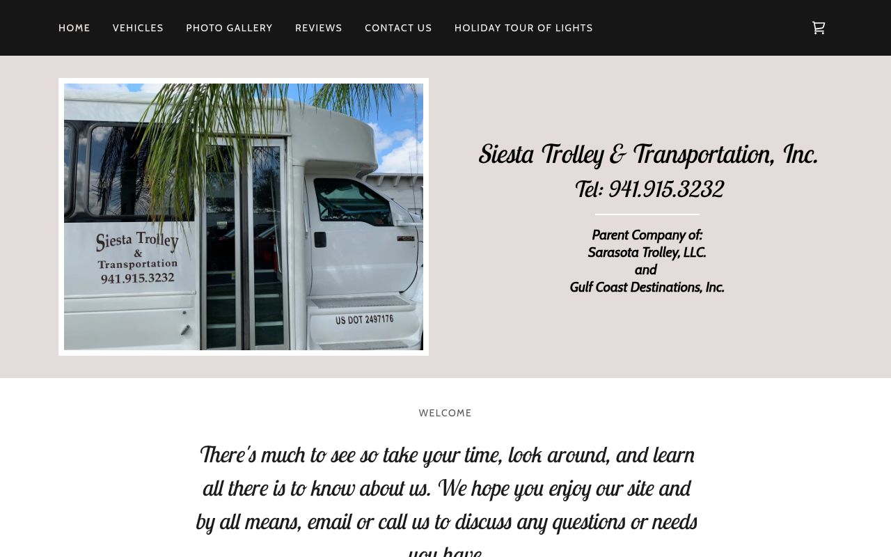Siesta Trolley, Inc. Image