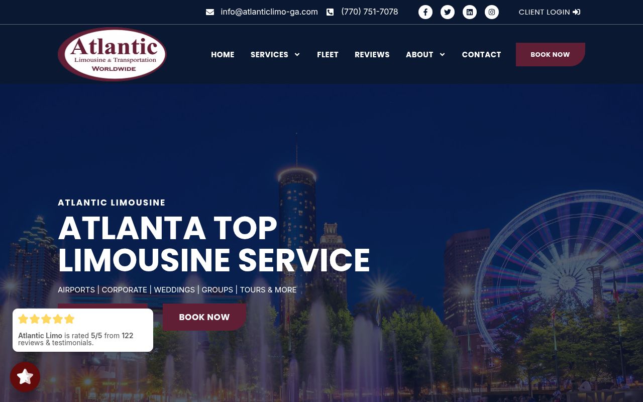 Atlantic Limousine & Transportation Image