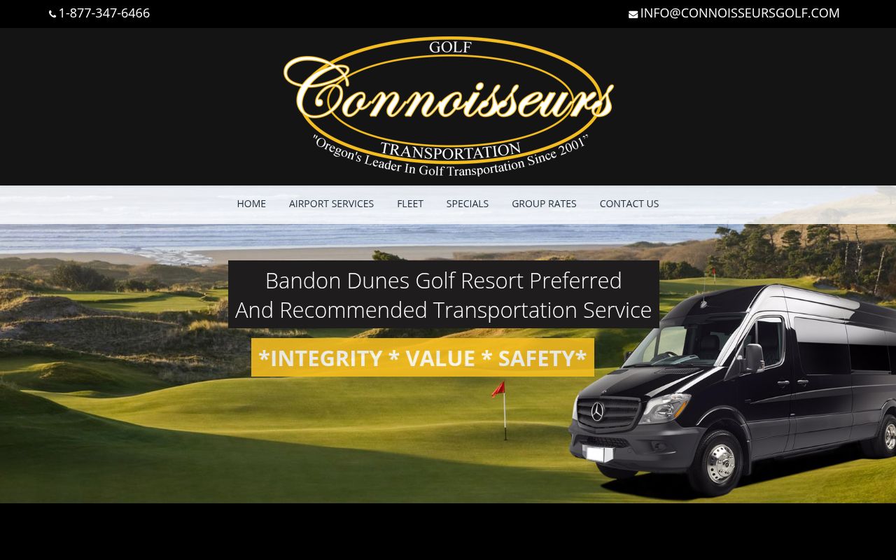 Connoisseurs Golf Transportation Image