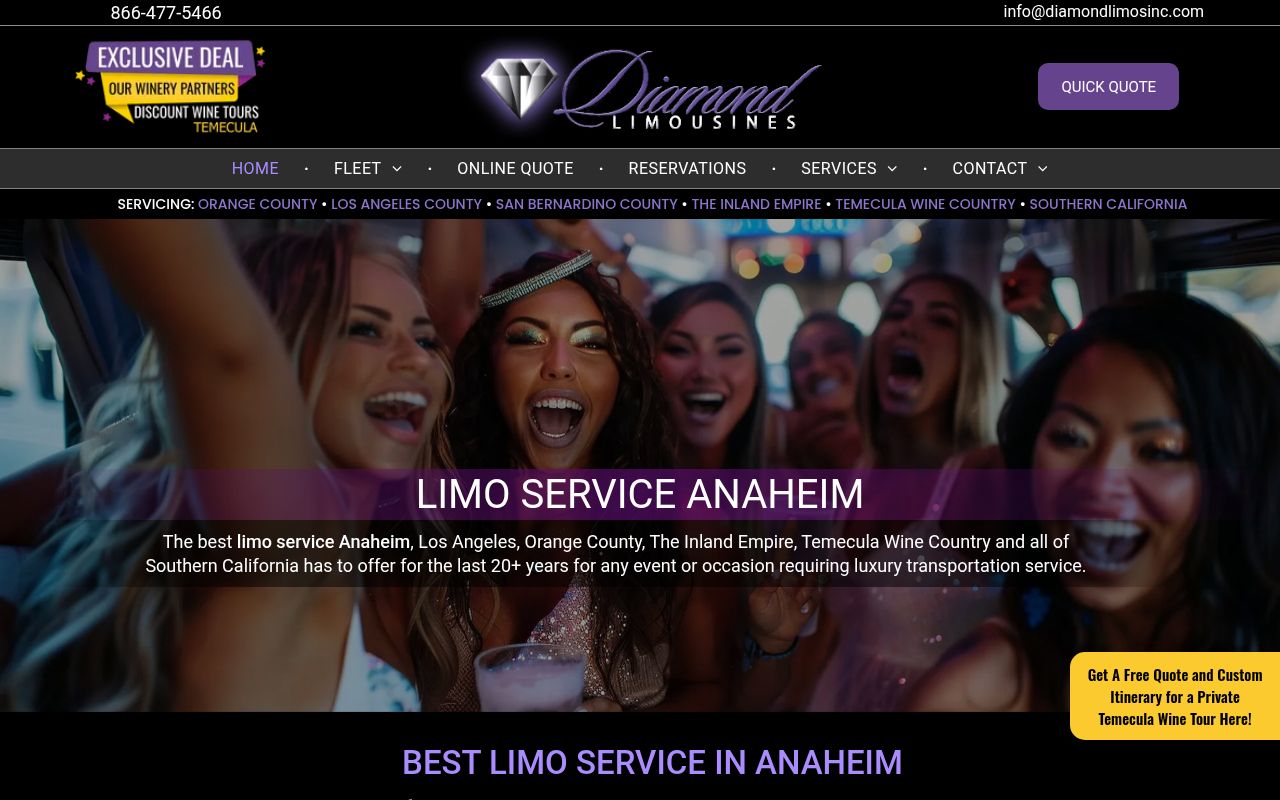 Diamond Limos Inc. Image
