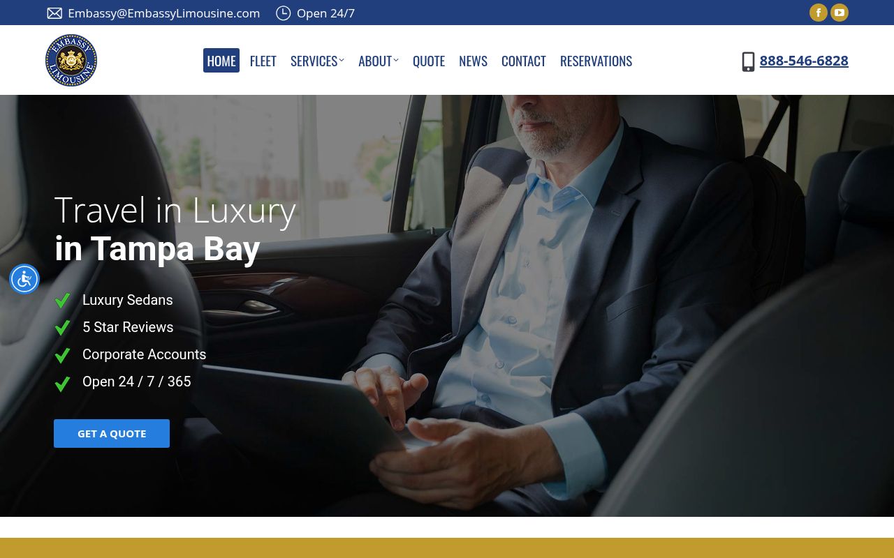 Embassy Limousine & Sedan Service Image