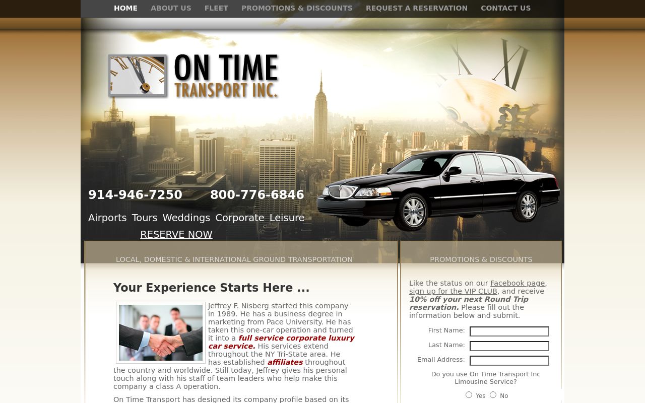 On Time Transport, Inc. Image