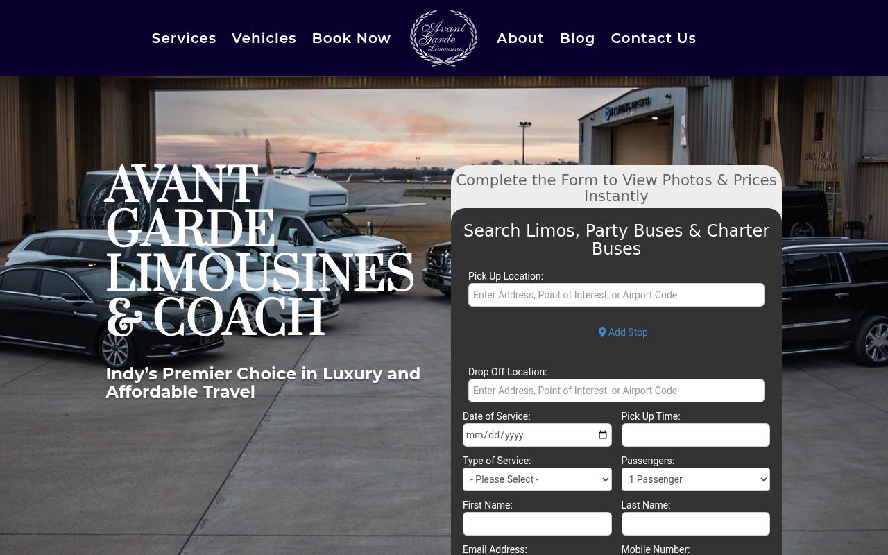 Avant Garde Limousines & Coach Image