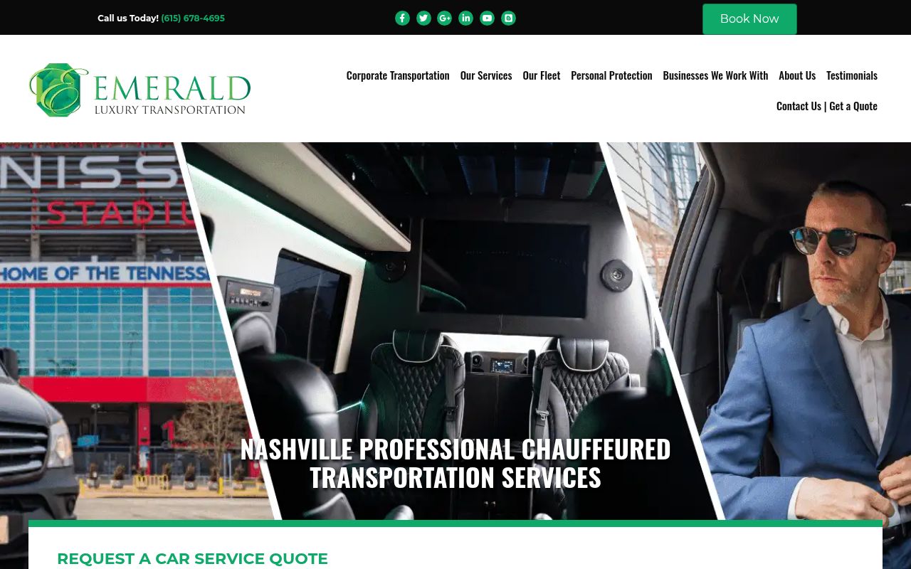 Emerald Luxury Transportation Image