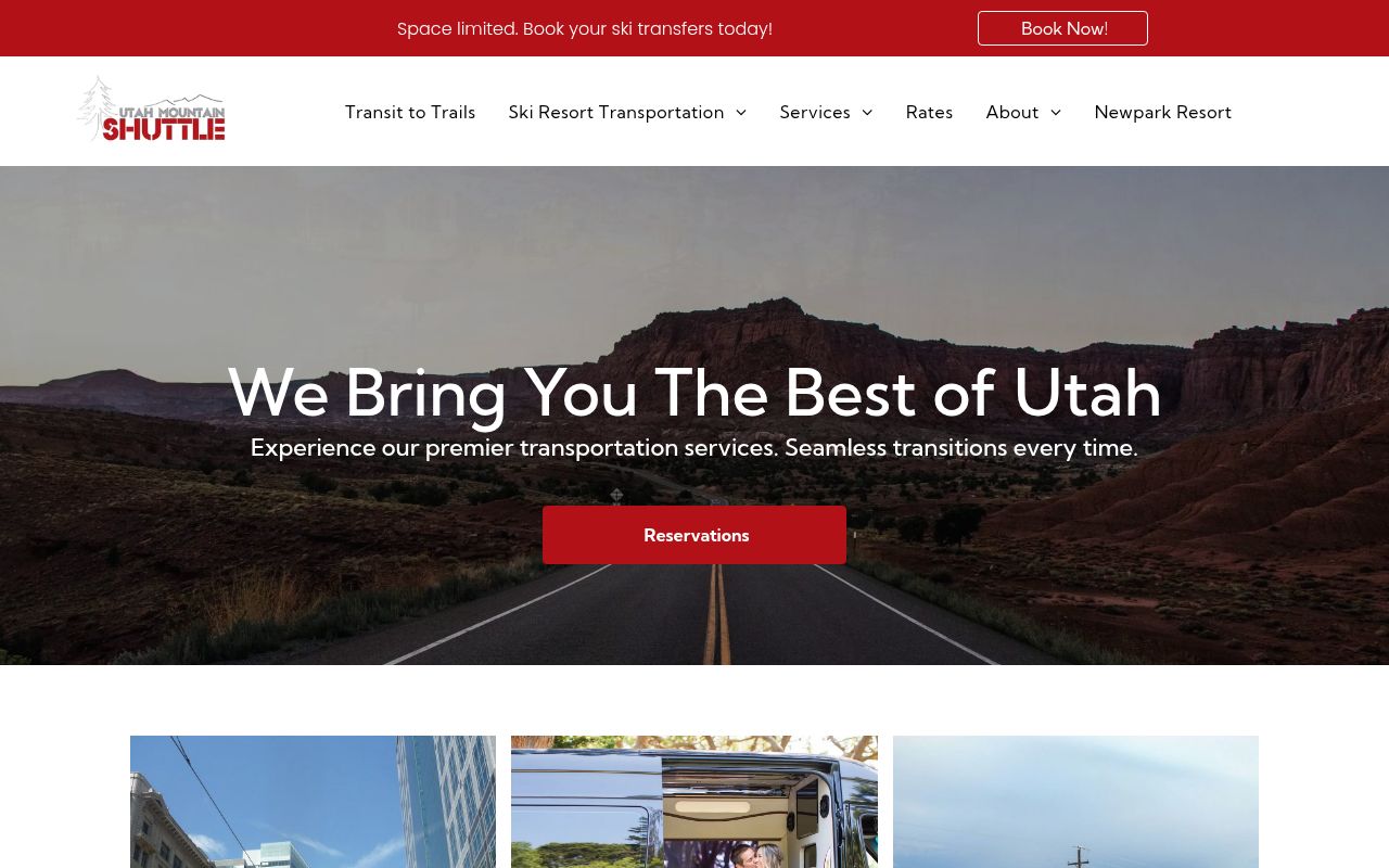Utah Mountain Shuttle Image
