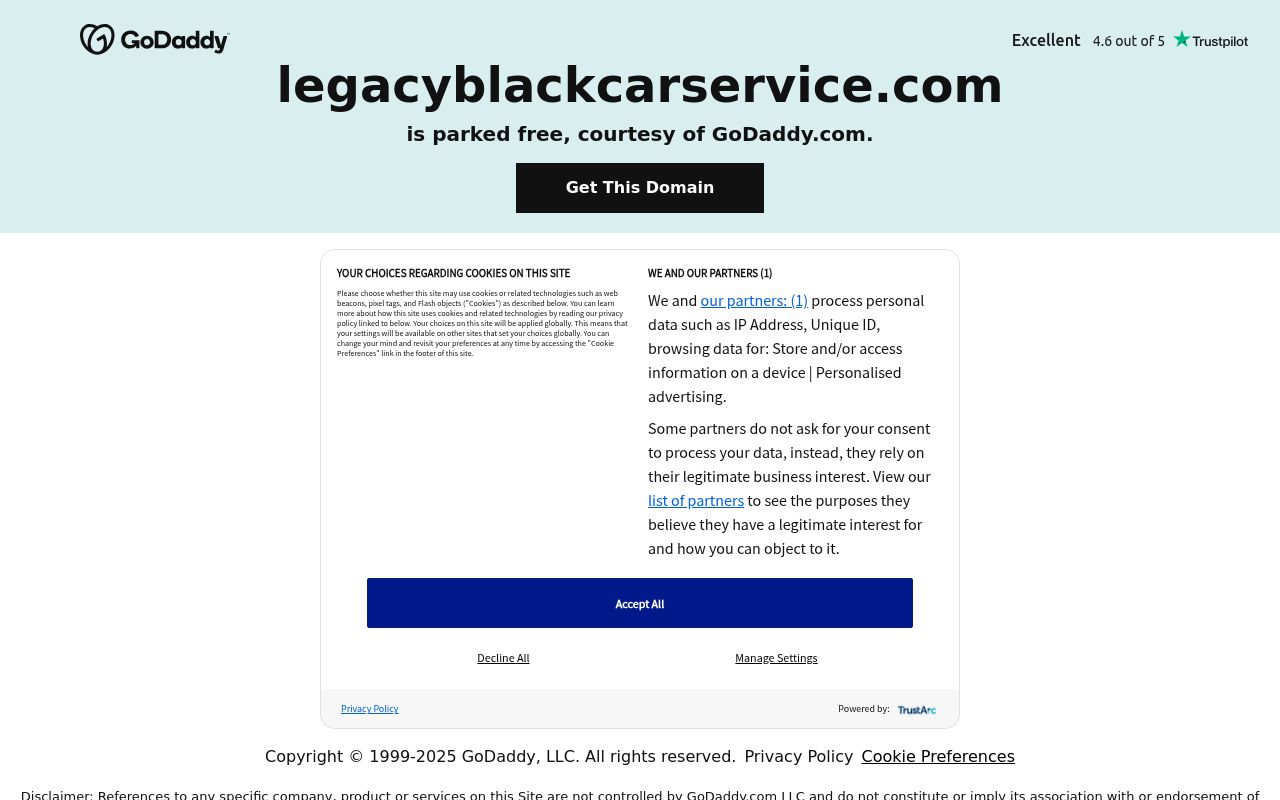 Legacy Black Car Service Image