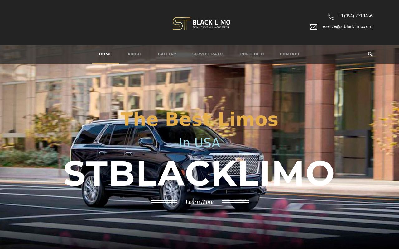 St Black Limo Image