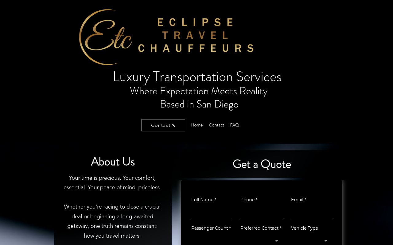 Eclipse Travel Chauffeurs LLC/JunoLux Transportation Image