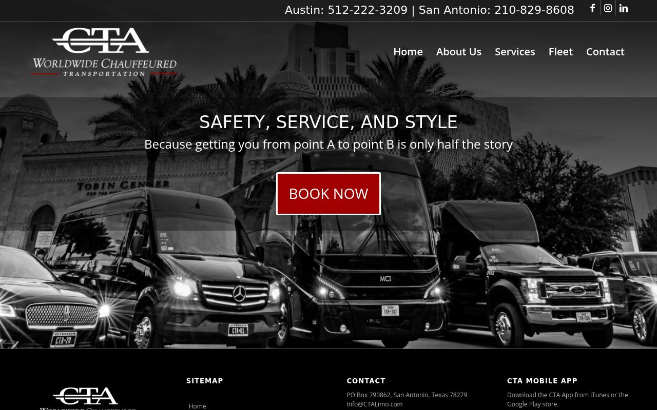 CTA Worldwide Chauffeured Transportation Image