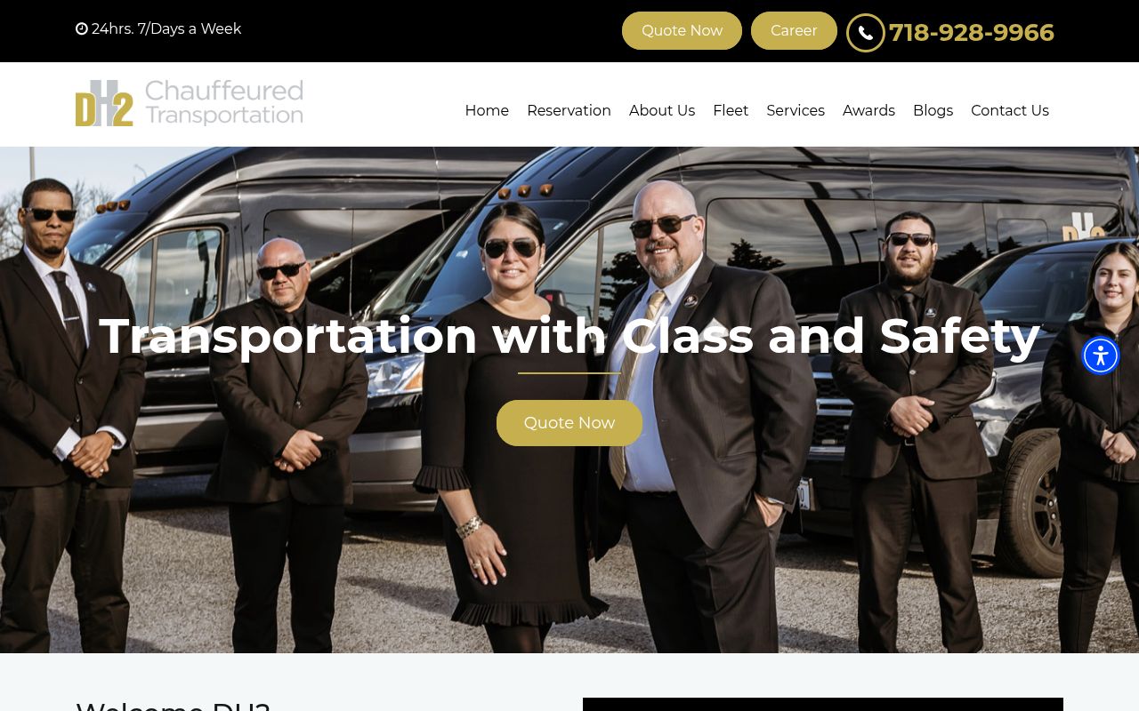 DH2 Chauffeured Transportation Image
